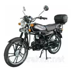 Мотоцикл SP110-2w Альфа(4т., 110см3, 3 фары, задний багажник, подножка)
