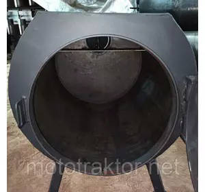Печь отопительная ПД-60, эконом, стандартная версия, б/у металл 4 мм