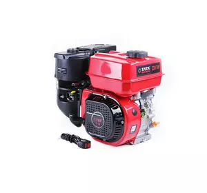 Двигатель 170F - бензин (под шлицы диаметр 25 мм) (7 л.с.) NEW DESIGN TATA (бумажный фильтр)