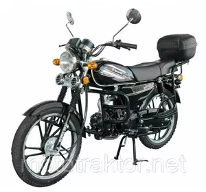 Мотоцикл SP110С-2 Альфа (4т, 110 см3, задний багажник, подножка)
